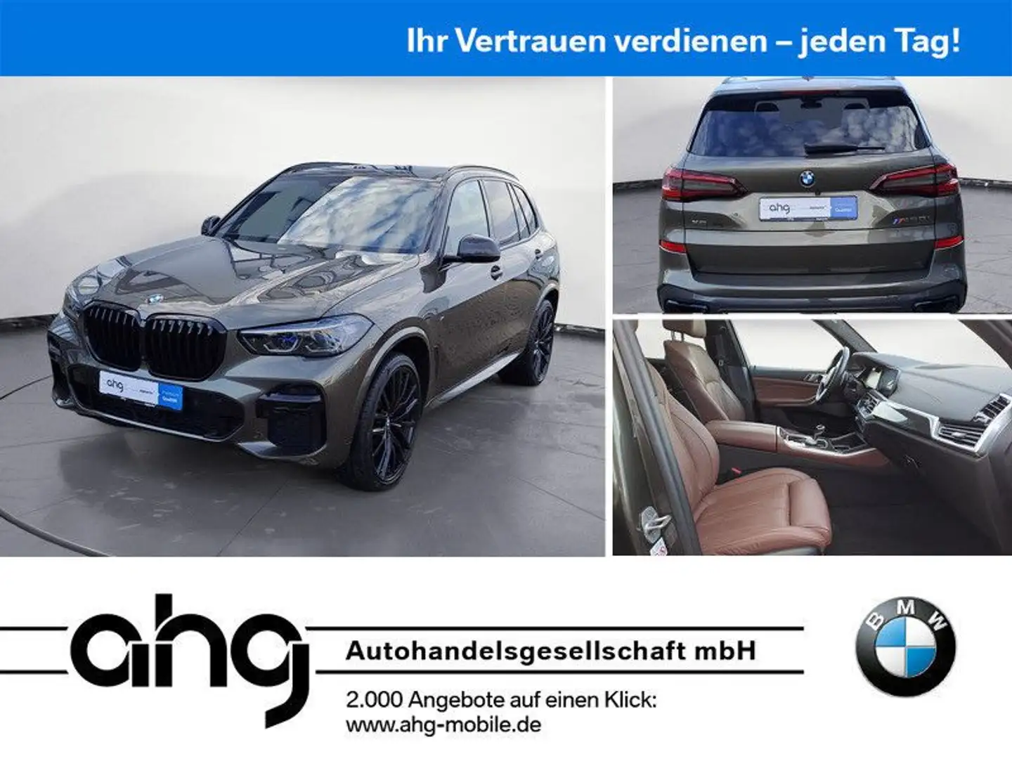 BMW X5 M i Innovationsp. Sport Aut. Komfortsitze Grau - 1