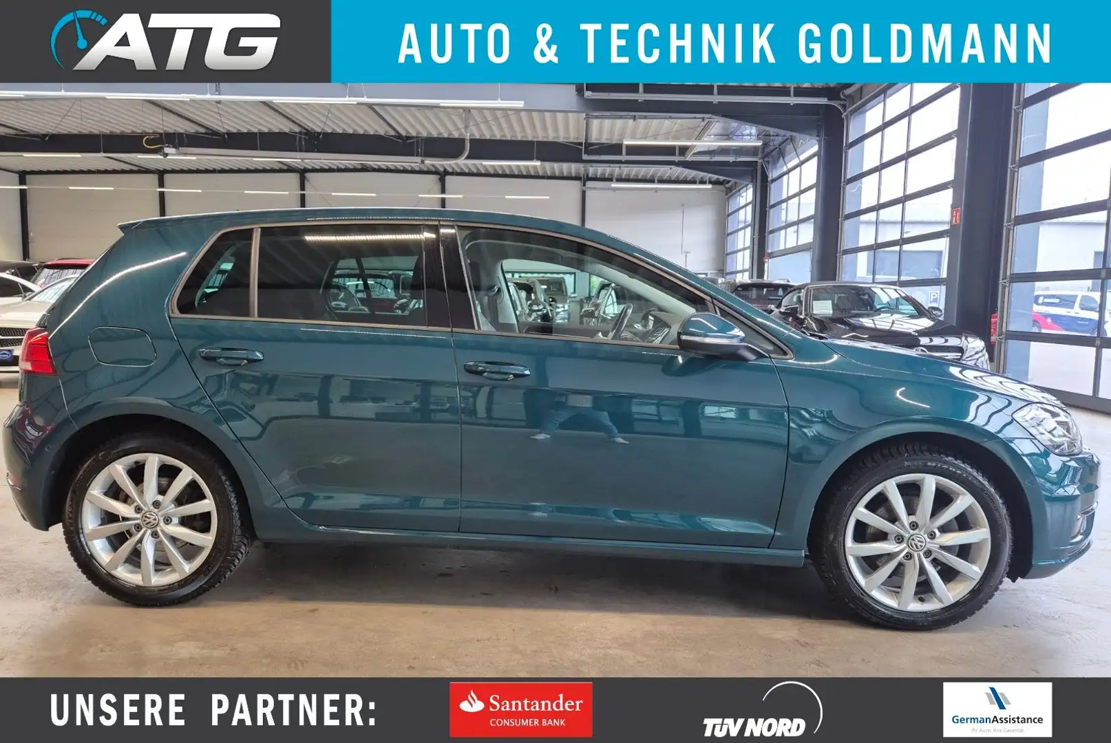 Volkswagen Golf GOLF VII 1.4 TSI HIGHLINE NAVI STANDHZ CAMERA Verde - 1