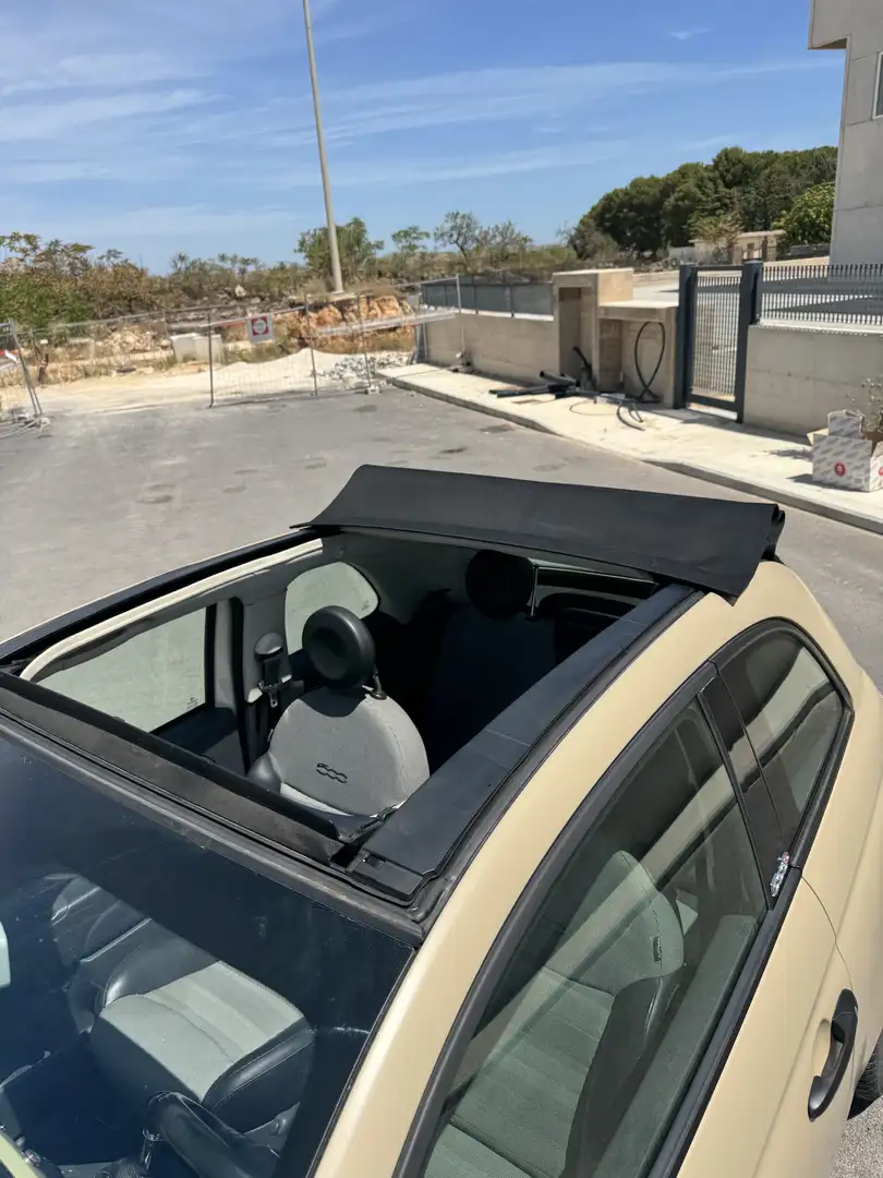 Fiat 500C 1.2 Lounge 69cv - Cabrio - Colore Speciale Beige - 2