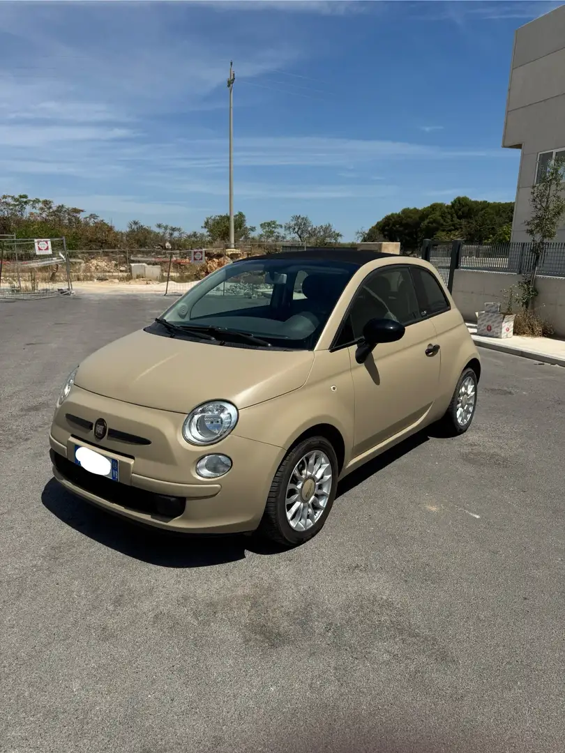 Fiat 500C 1.2 Lounge 69cv - Cabrio - Colore Speciale Beige - 1