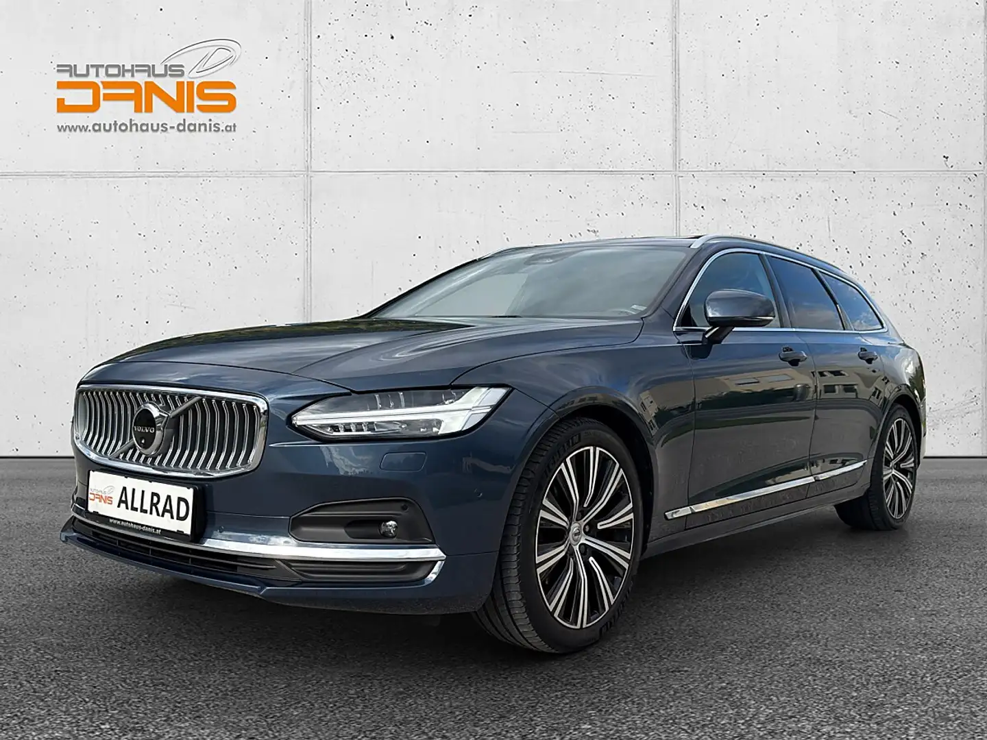 Volvo V90 B4 AWD Ultimate Bright Geartronic PANO/AHV/STDHZ/ Blau - 1