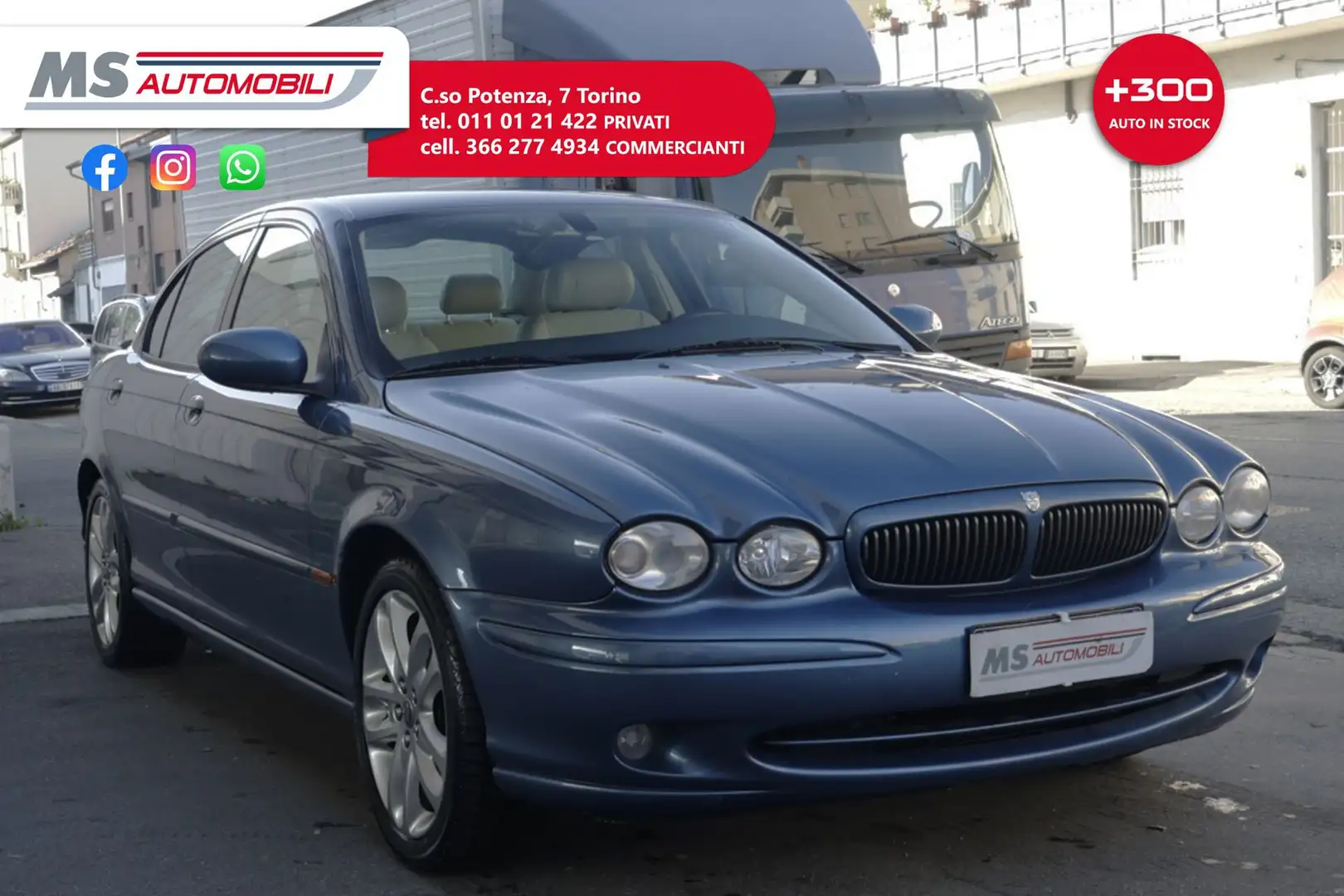 Jaguar X-Type X-Type 2.5 V6 24V cat Unicoproprietario Blu/Azzurro - 1
