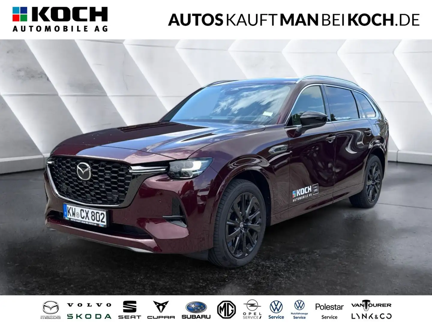 Mazda CX-80 3.3L e-SKYACTIV D 254ps 8AT AWD Homura Navi Rot - 1