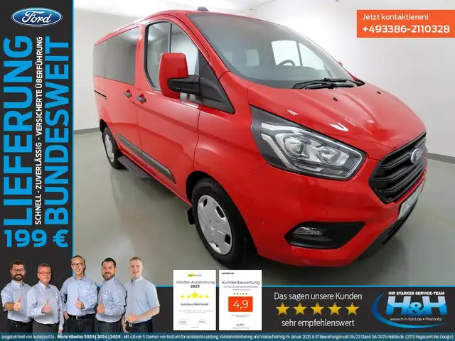 Ford Transit Custom 2.0 320 L1 Trend 9Sitzer+PPS