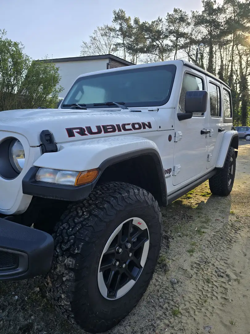 Jeep Wrangler Wrangler Unlimited 2.0 Rubicon Blanc - 1