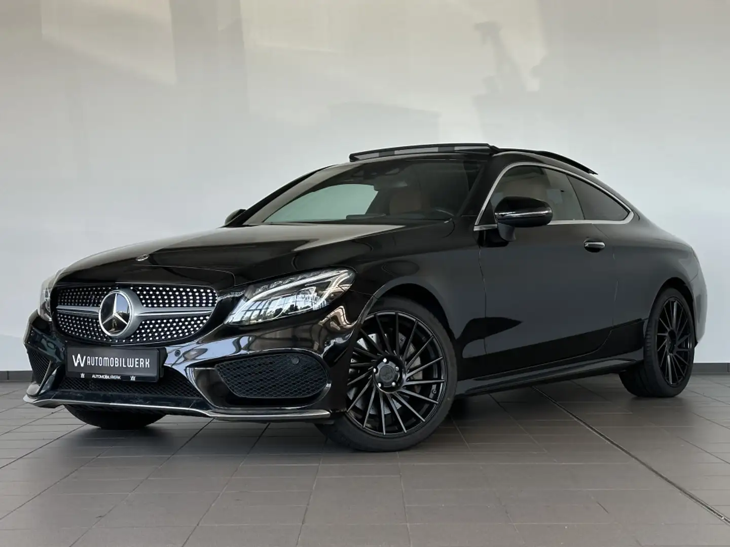 Mercedes-Benz C 400 MB|AMG|4MATIC|PANO|BURM|HuD|MBEAM|KEYLESS Black - 1