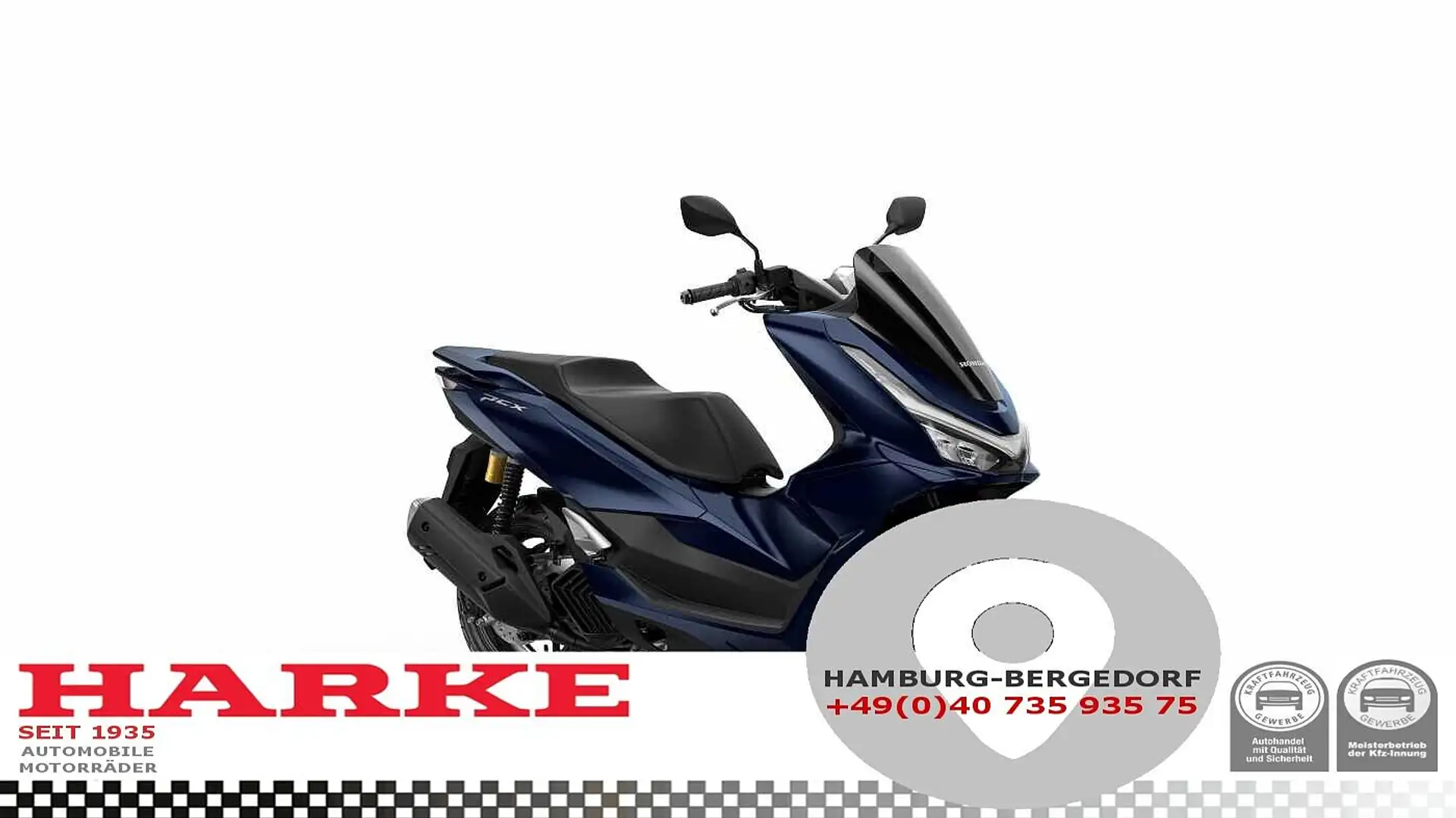 Honda PCX 125 ABS 2025 6 Jahre Garantie Schwarz - 1