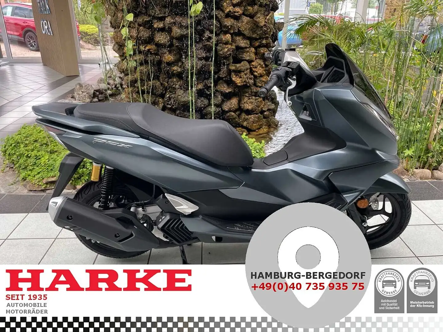 Honda PCX 125 ABS 2025 6 Jahre Garantie Grau - 1