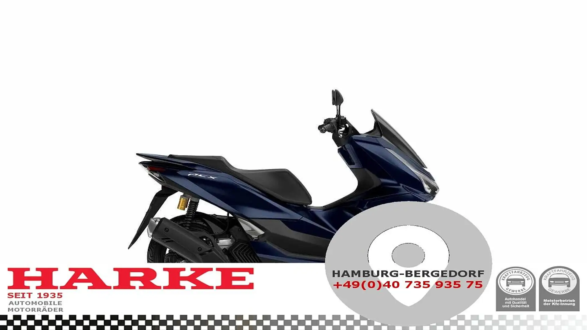 Honda PCX 125 ABS 2025 6 Jahre Garantie Schwarz - 1