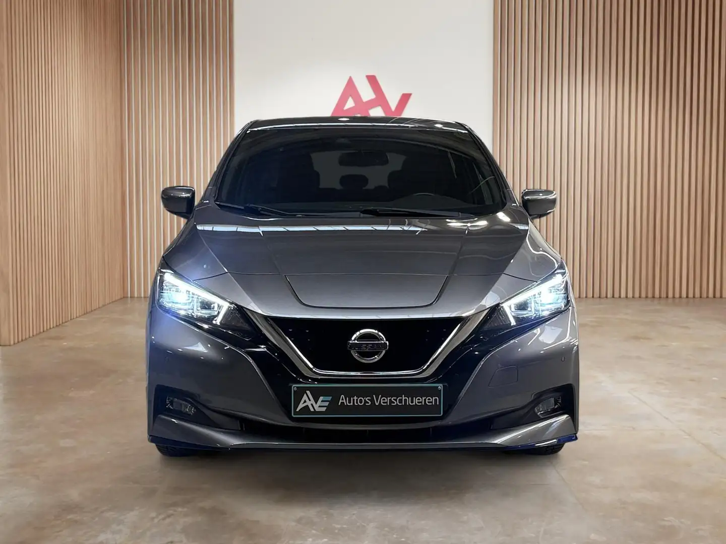 Nissan Leaf N-Connecta 62 kWh ** Zetel/Stuurverw | 360 Cam ... Gris - 2