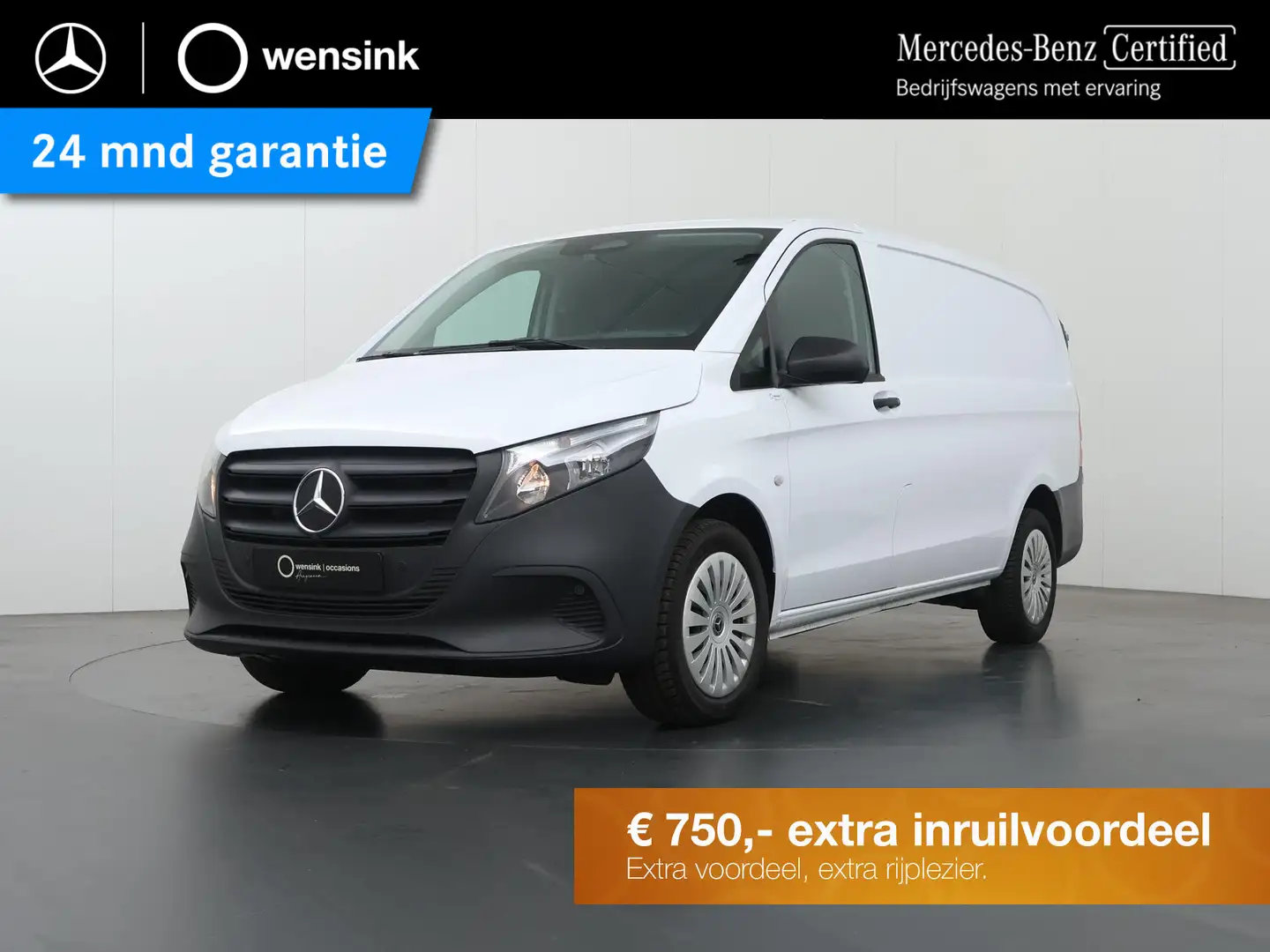 Mercedes-Benz Vito 116 CDI | L2 | PRO | AUT. | 160 PK | ACHTERUITRIJC Wit - 1