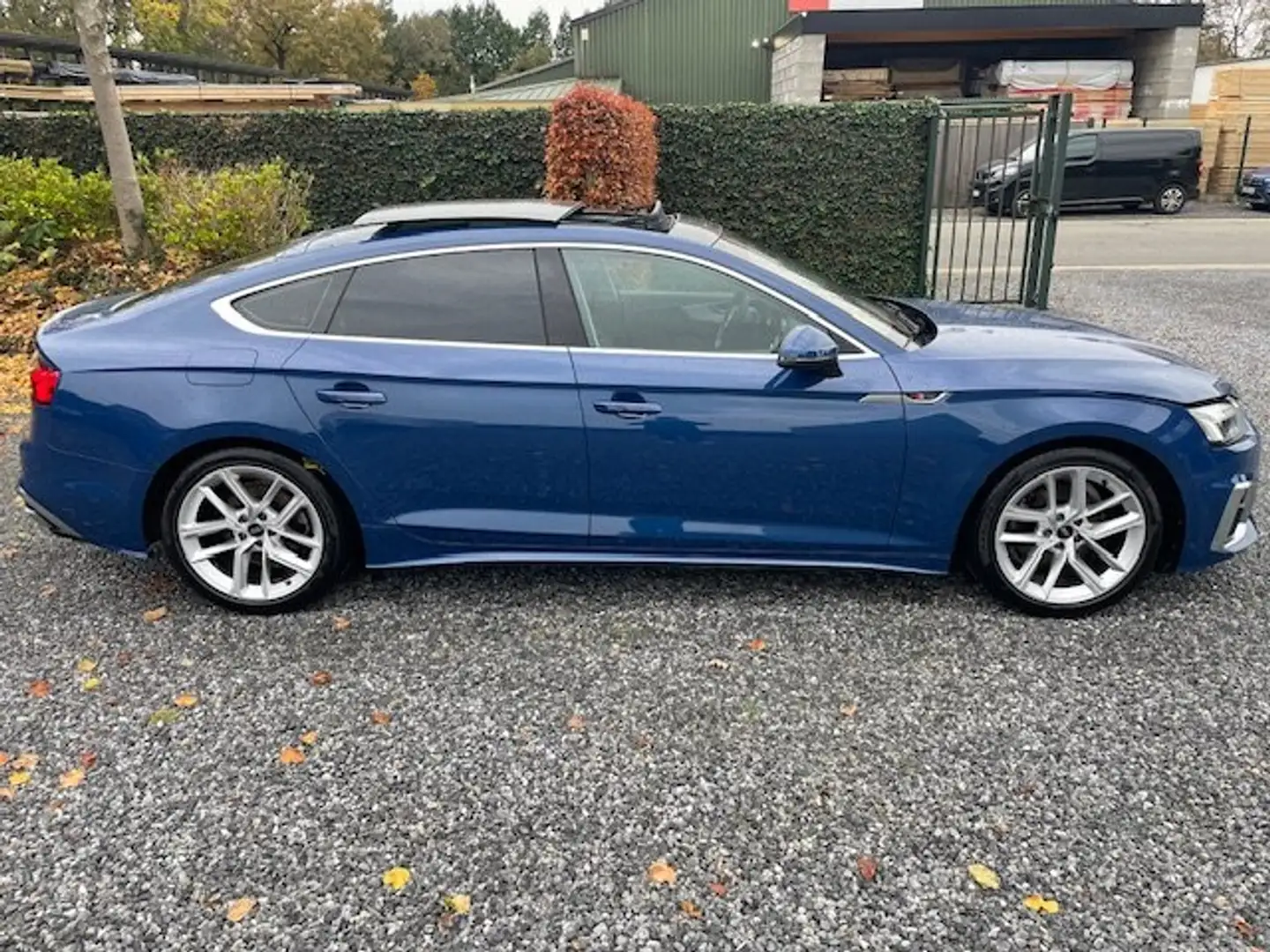 Audi A5 Sportback 35TDI S line Pano Leder HybrideMild Bleu - 1