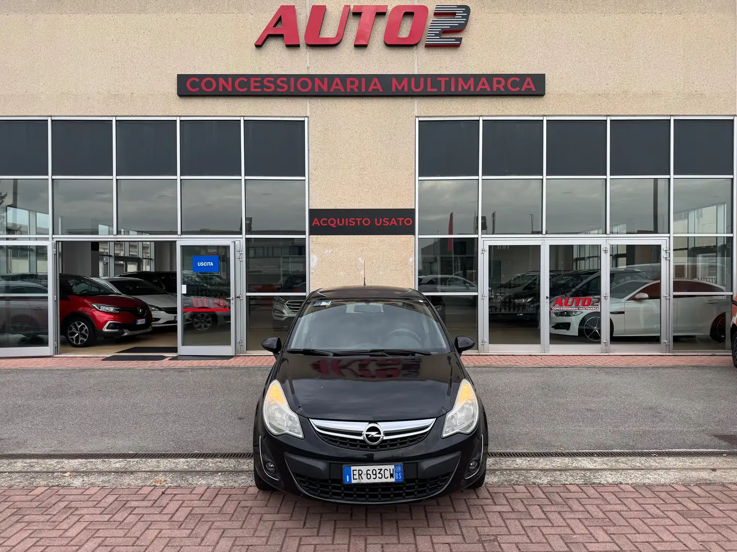 Opel Corsa Corsa IV 2010 5p 1.2 One c/clima Gpl-tech 85cv Nero - 1