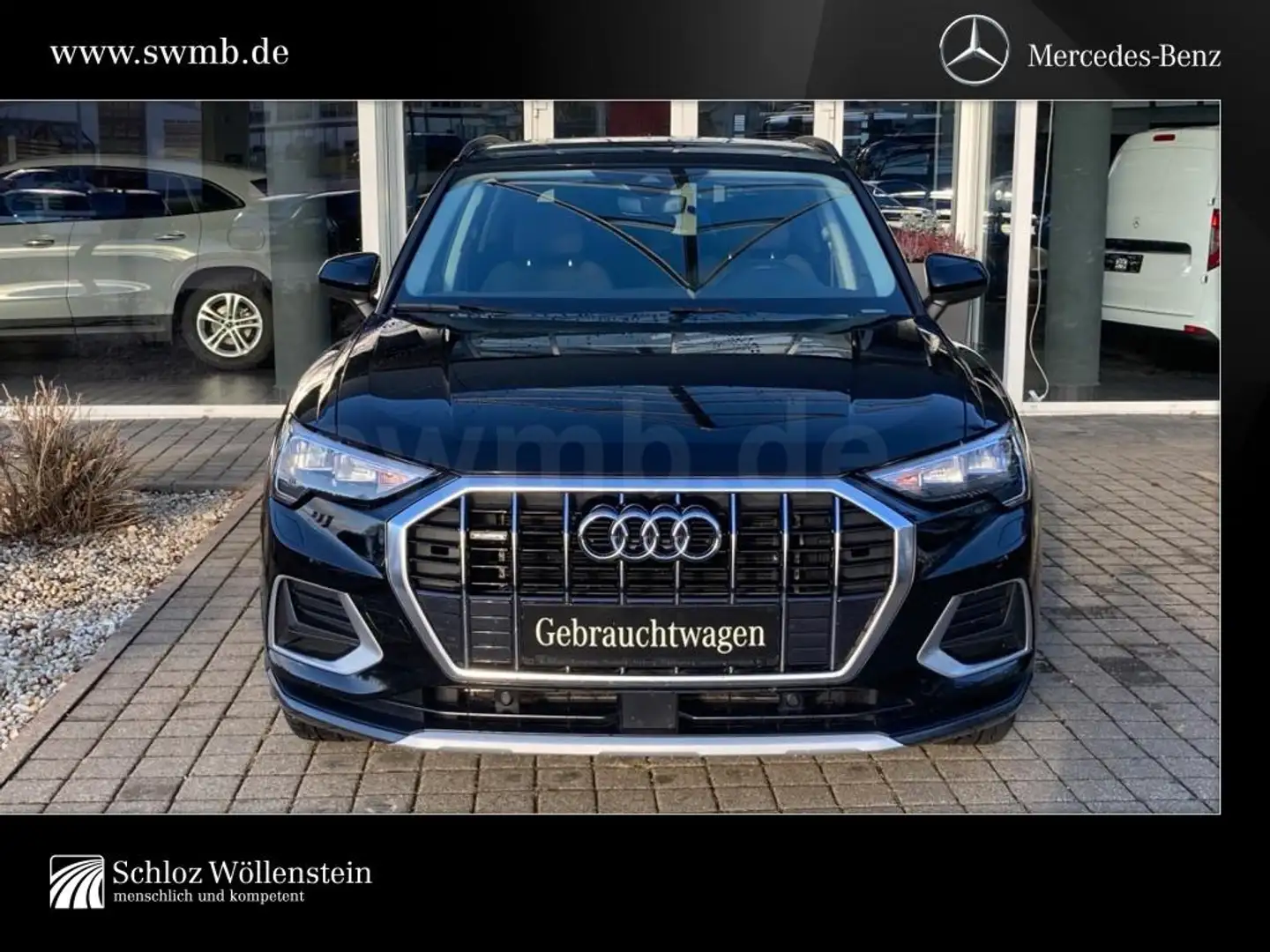 Audi Q3 40 2.0 TDI quattro advanced LED/Standhzg/AHK Negro - 2