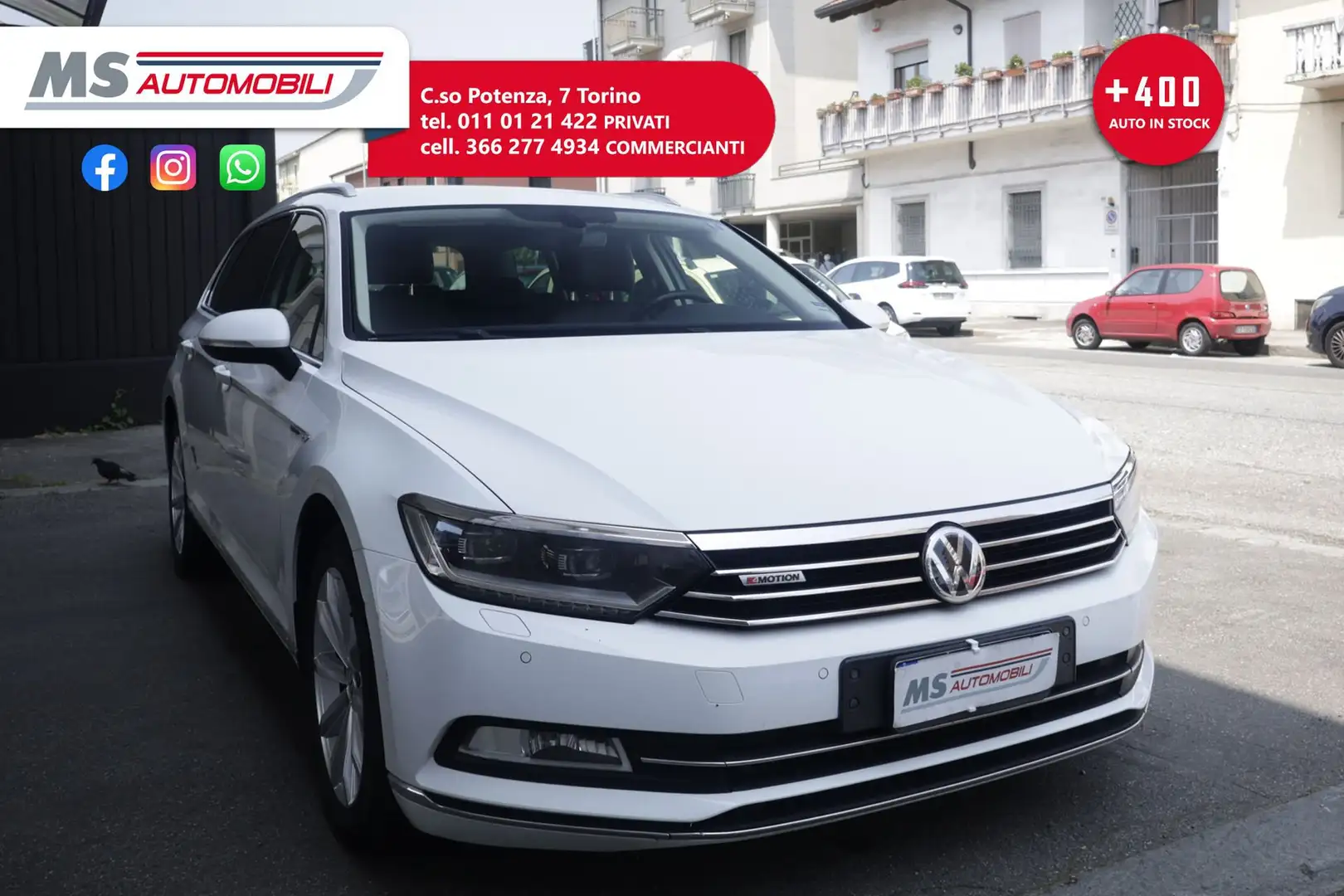 Volkswagen Passat Alltrack Volkswagen Passat Alltrack 2.0 TDI 150 CV 4motion White - 1