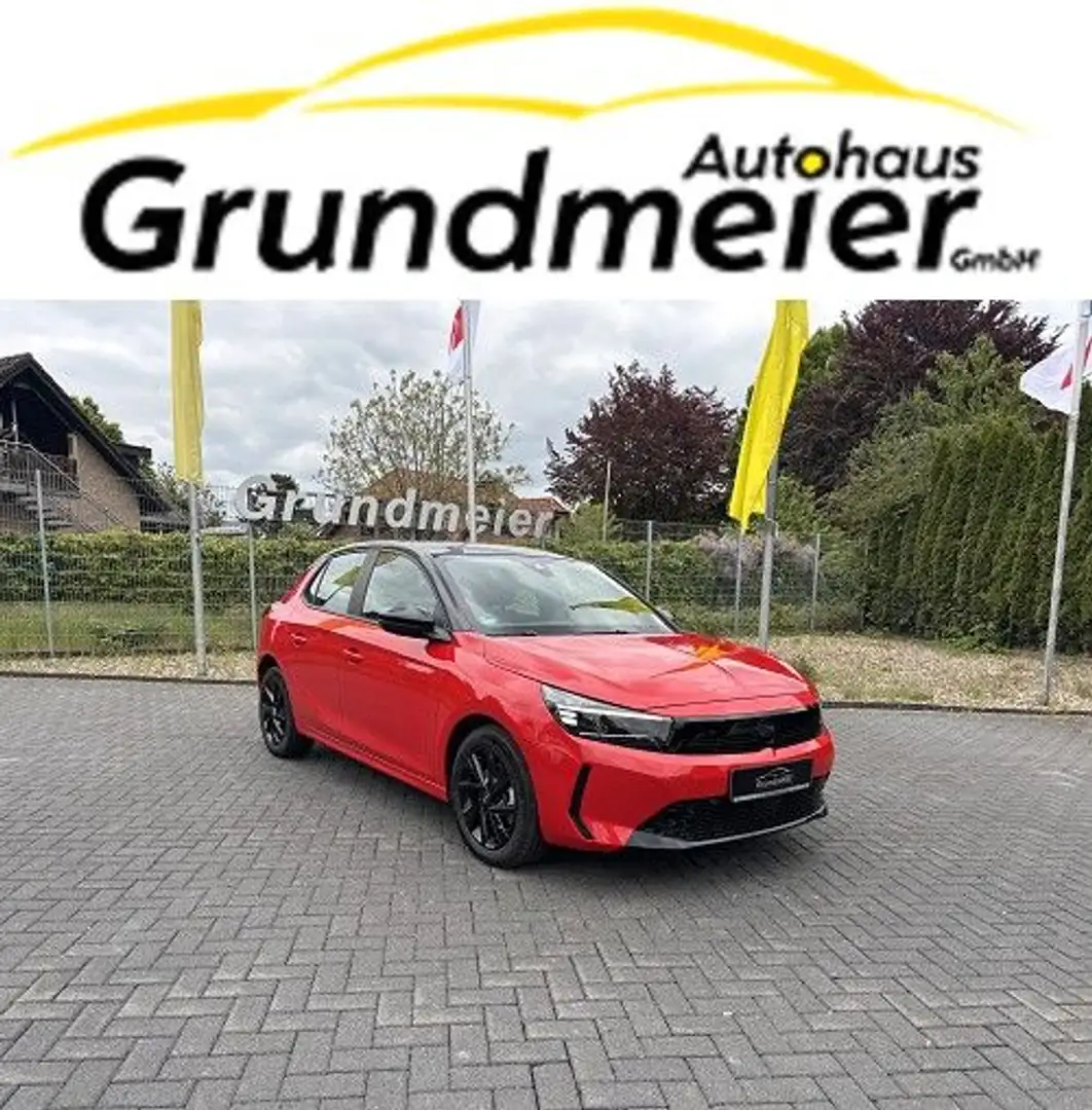 Opel Corsa F YES /LED/Winter/CarPlay Rouge - 1