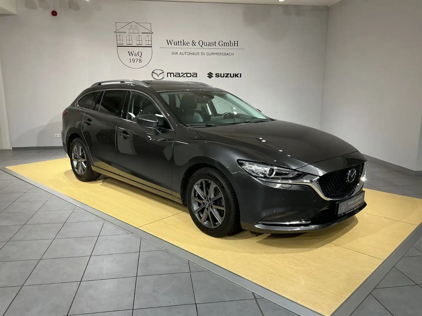 Mazda 6 Kombi Sport *Schiebedach*AHK*LED*Carplay* Grey - 2