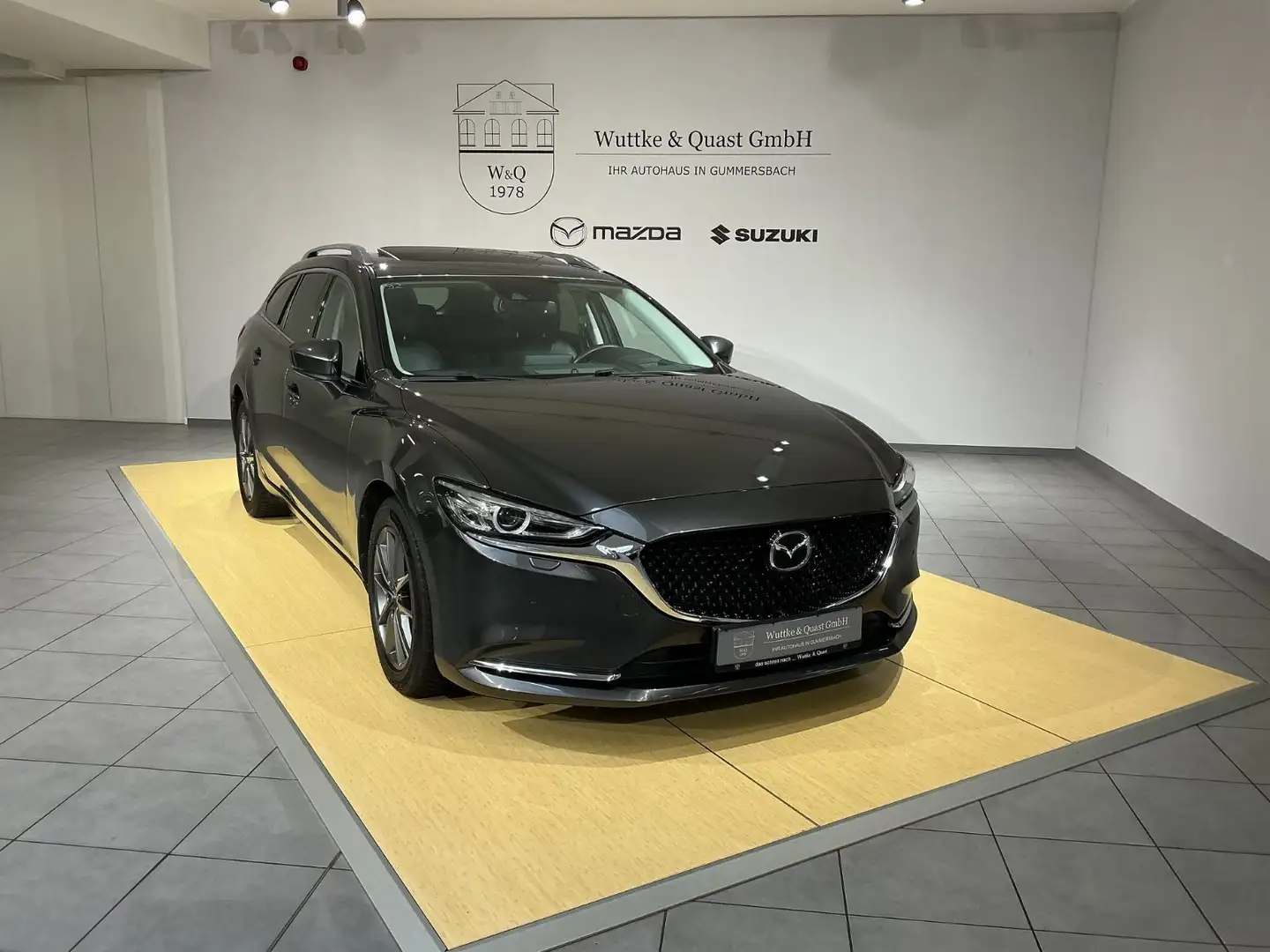 Mazda 6 Kombi Sport *Schiebedach*AHK*LED*Carplay* Grey - 1