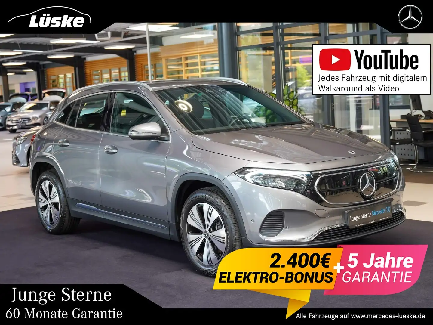 Mercedes-Benz EQA 250 EQA 250 Progressive CarPlay Rückfahrkamera DAB Grau - 1