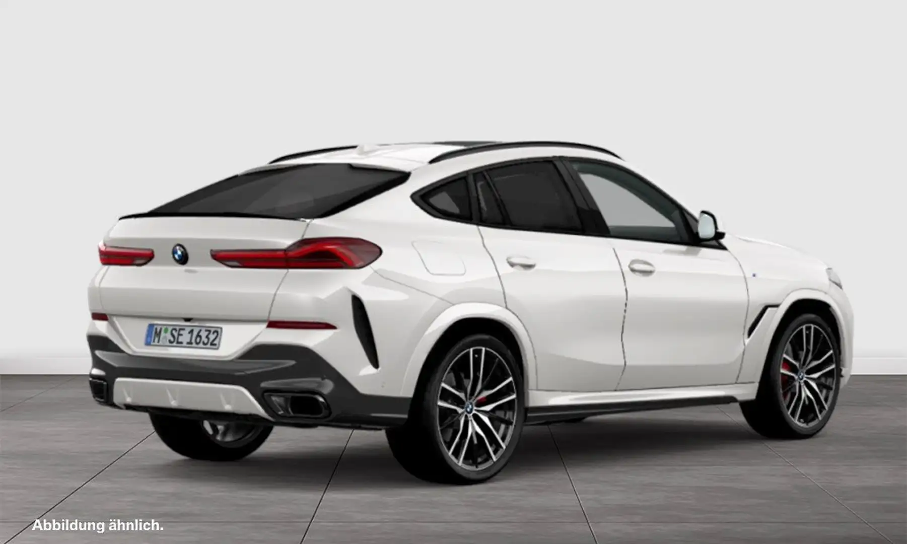 BMW X6 xDrive30d M Sport HUD PANO ACC RFK NAVI LED DAB Weiß - 2