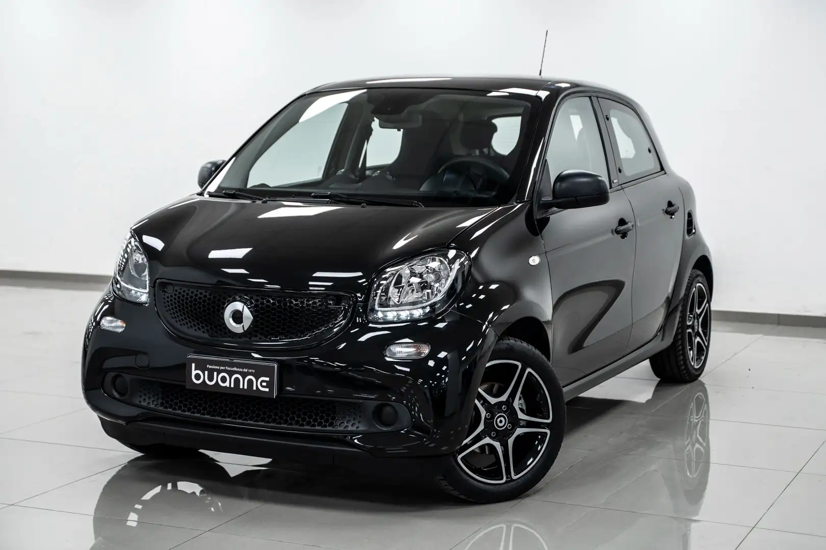smart forFour 0.9 TURBO 90CV PASSION AUTOMATICA NAVI CAM FULLOPT Negro - 1