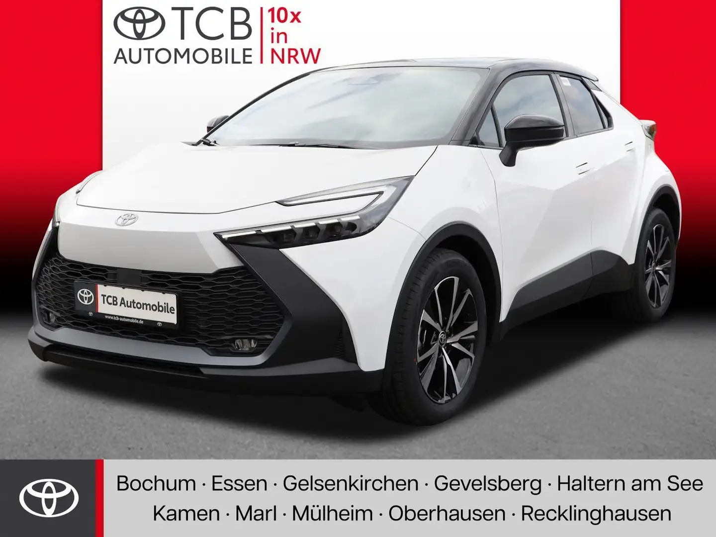 Toyota C-HR Teamplayer 1.8-Hybrid inkl. Technik-Paket Blanc - 1