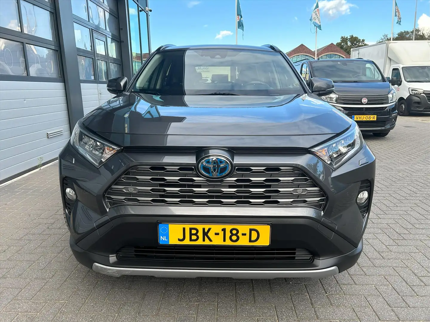 Toyota RAV 4 2.5 Hybrid 218pk, Leder, Carplay, Camera Gris - 2