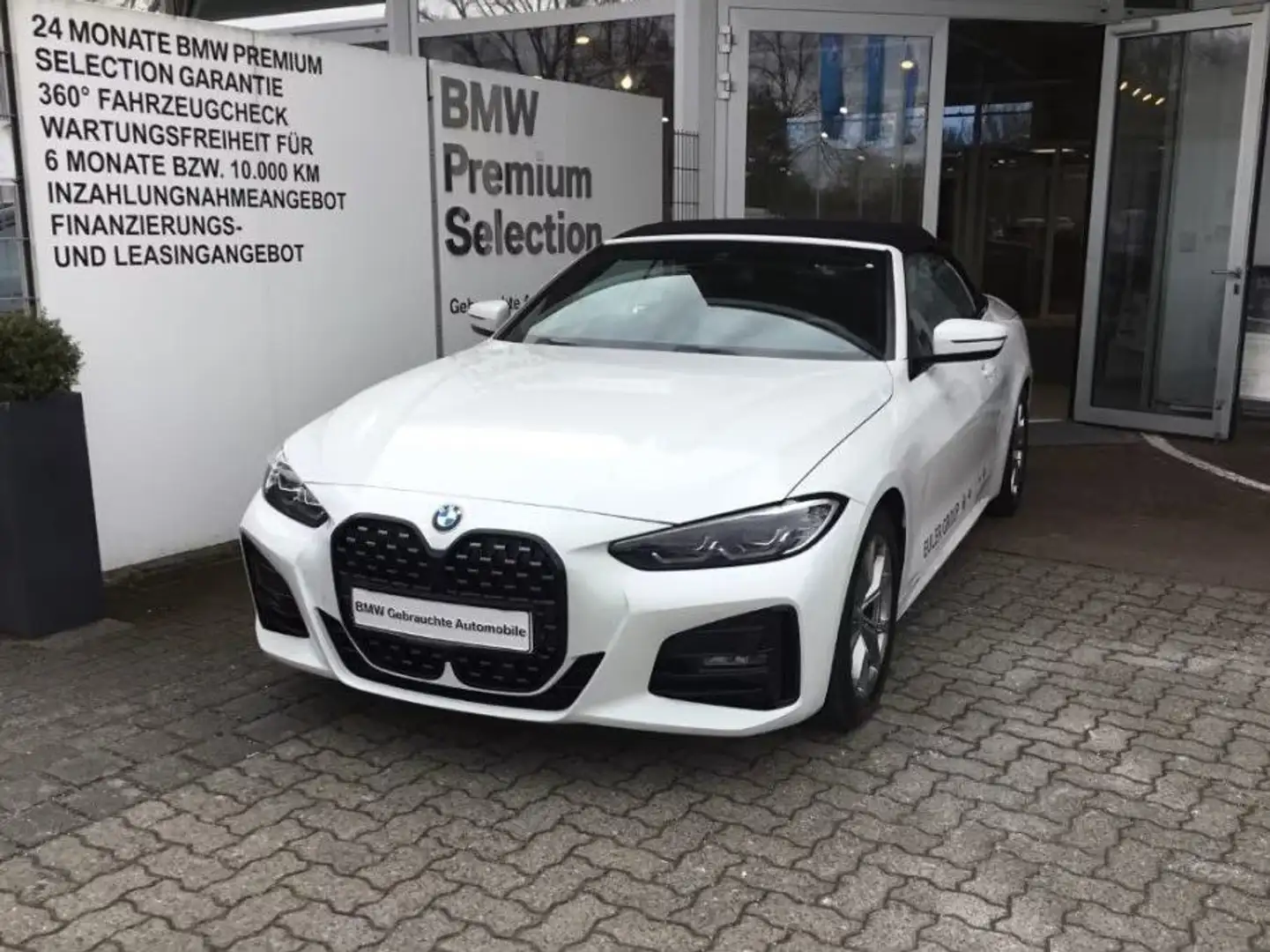 BMW 420 d M-SPORT CABRIO NAVI/LED/ASSIST/CONNECT/PDC Bianco - 1