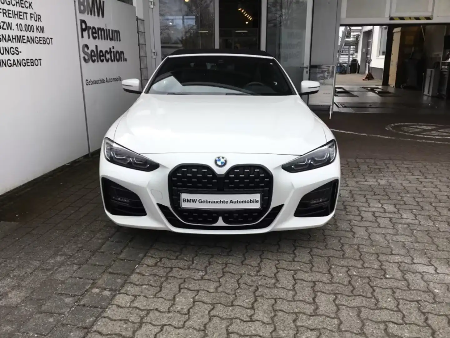BMW 420 d M-SPORT CABRIO NAVI/LED/ASSIST/CONNECT/PDC Bianco - 2