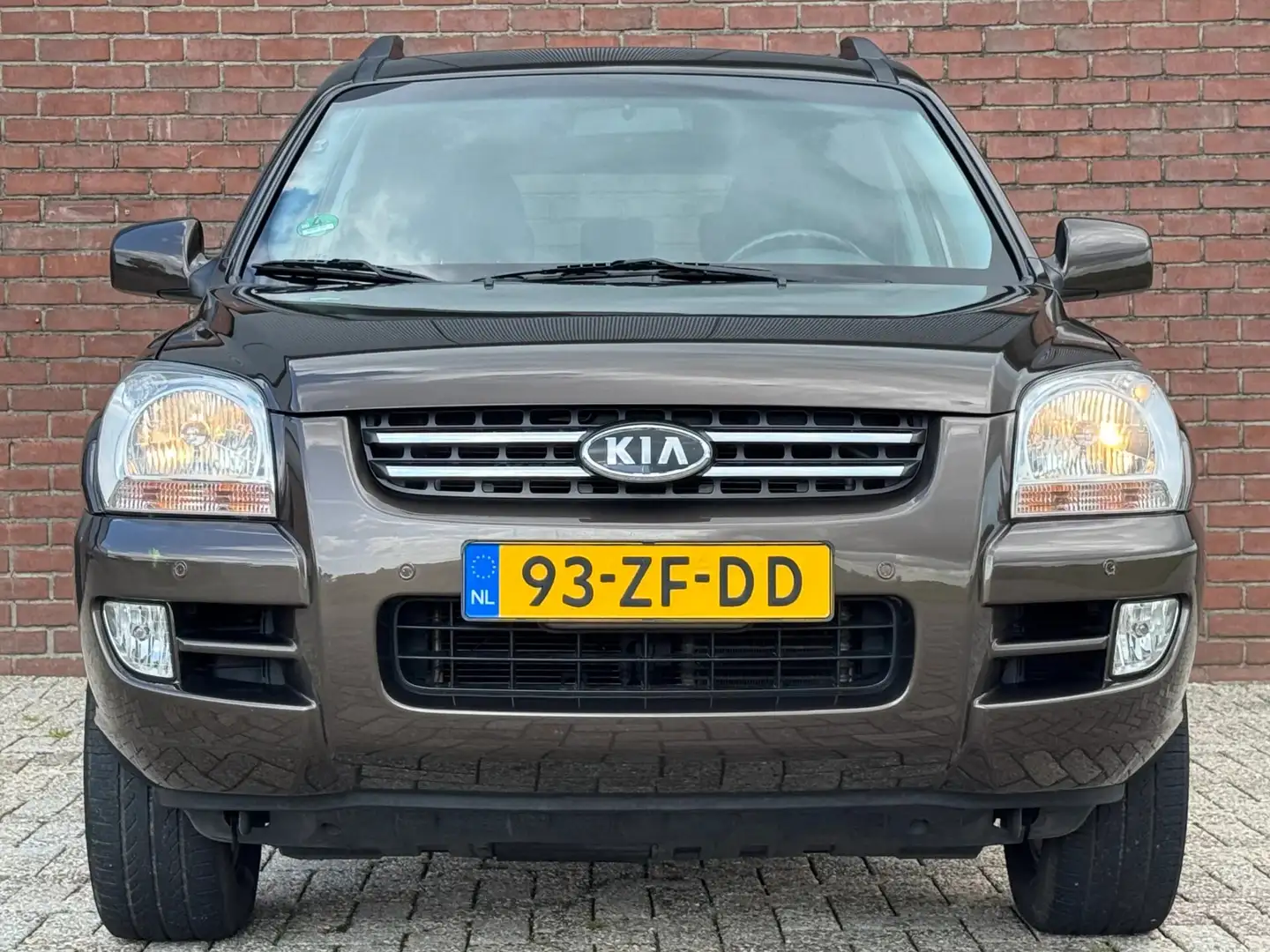 Kia Sportage V6 4WD AUTOMAAT | NL-AUTO! | LEDER! | TREKHAAK! Brun - 2