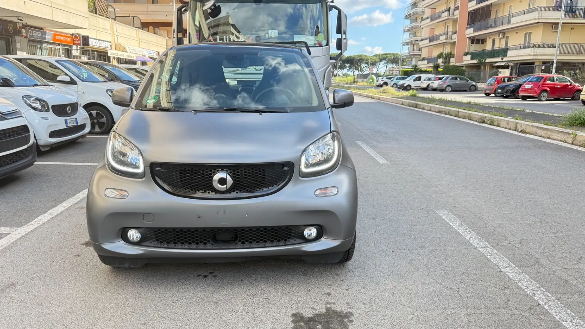 smart forTwo 90 0.9 Turbo twinamic Prime LED PANORAMA RADAR BRA Grigio - 1