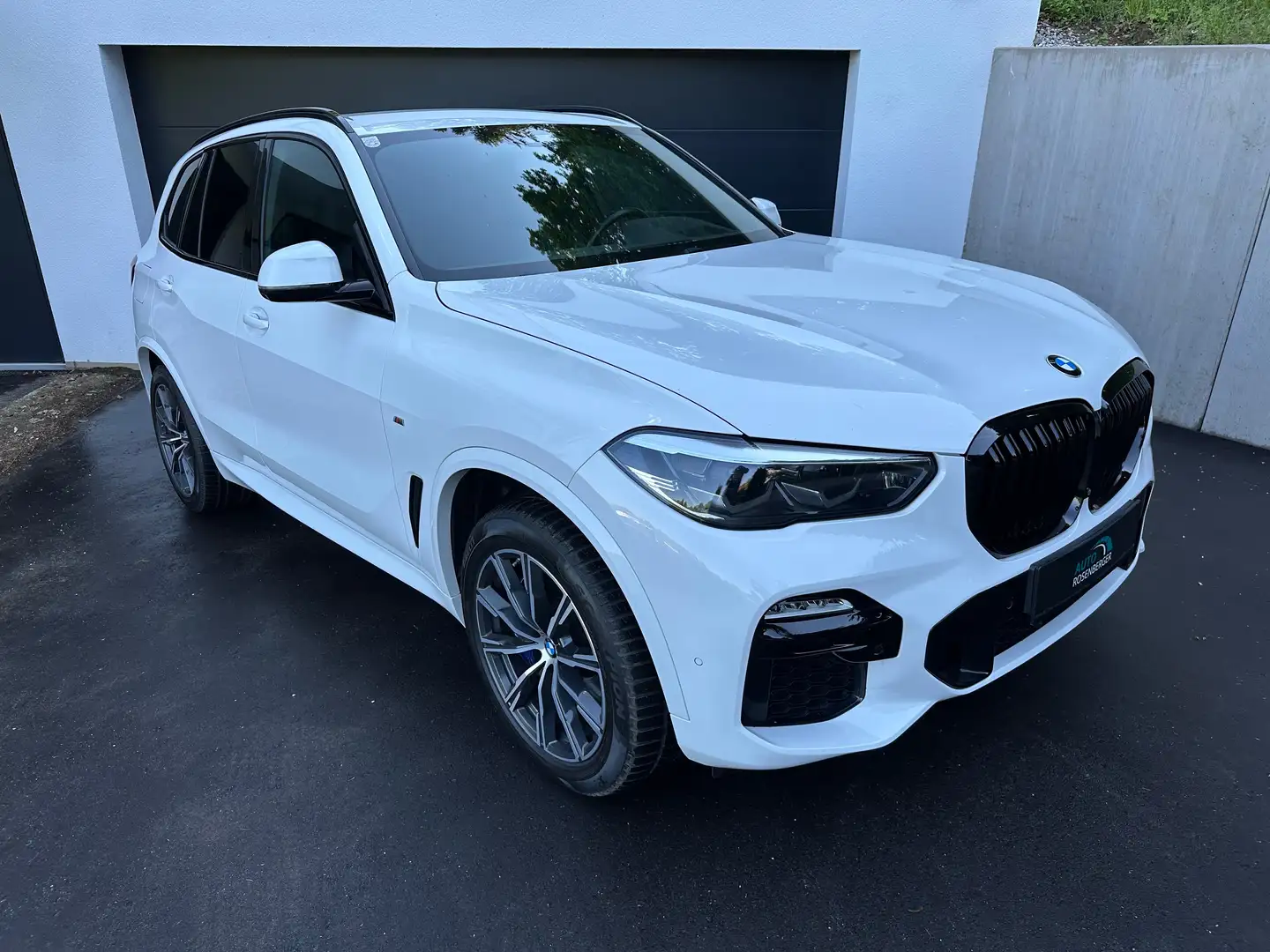 BMW X5 xDrive*30d*M-Sport*AHK*LEDER*HEADUP*8-fach*ACC*uvm Weiß - 1
