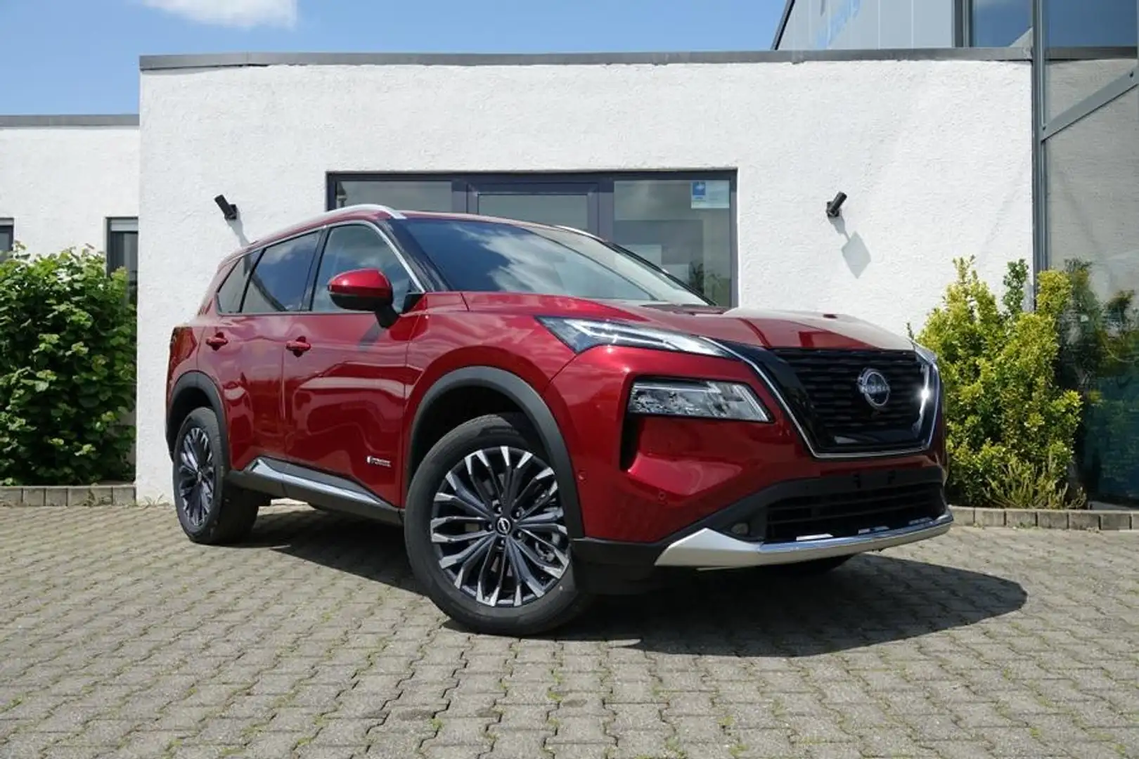 Nissan X-Trail TEKNA+ plus e-POWER e-4ORCE 5Sitz +AHK! Rojo - 1