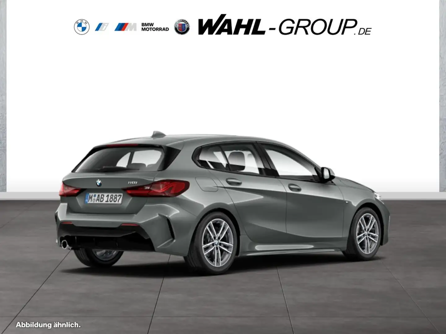 BMW 118 i M SPORT DKG LC PROF LED GRA PDC DAB WLAN Grau - 2