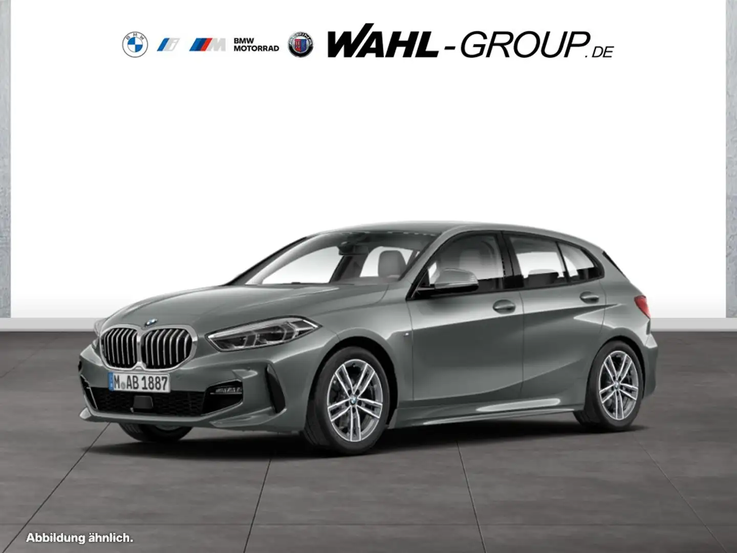 BMW 118 i M SPORT DKG LC PROF LED GRA PDC DAB WLAN Grau - 1