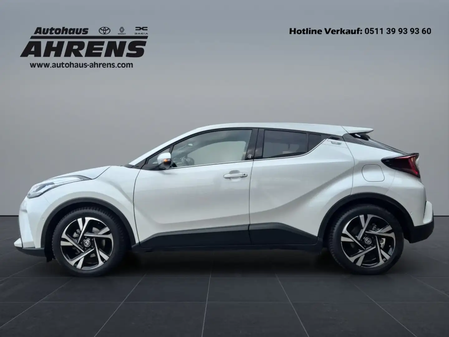 Toyota C-HR 2.0 Hybrid Team D Allwetter AHK Parkhilfe Blanc - 2