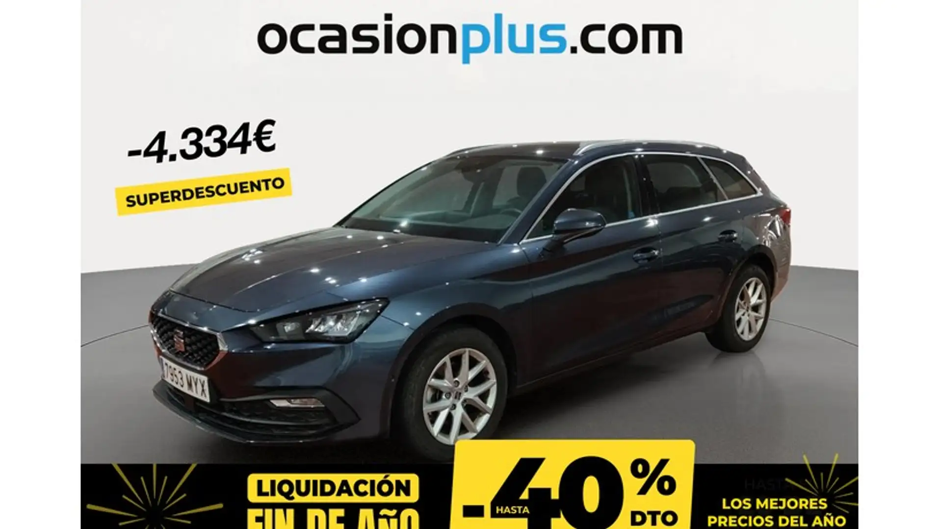 SEAT Leon ST 1.5 TSI S&S Style 25º Aniversario 115 Gris - 1