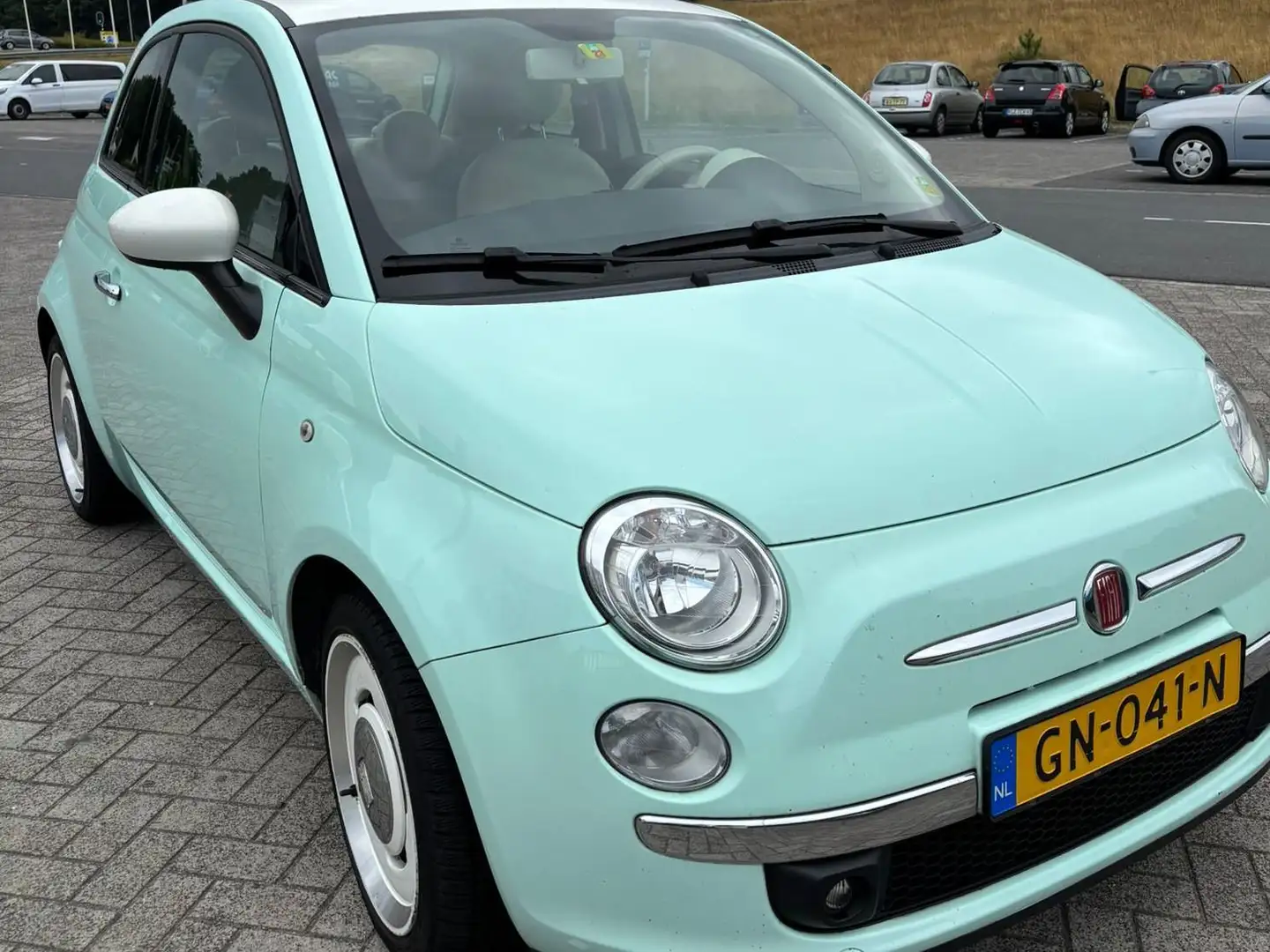 Fiat 500 500 1.2 Vintage '57 Groen - 2