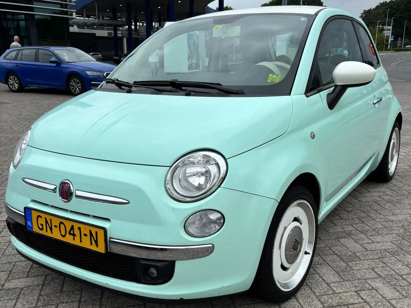 Fiat 500 500 1.2 Vintage '57 Groen - 1