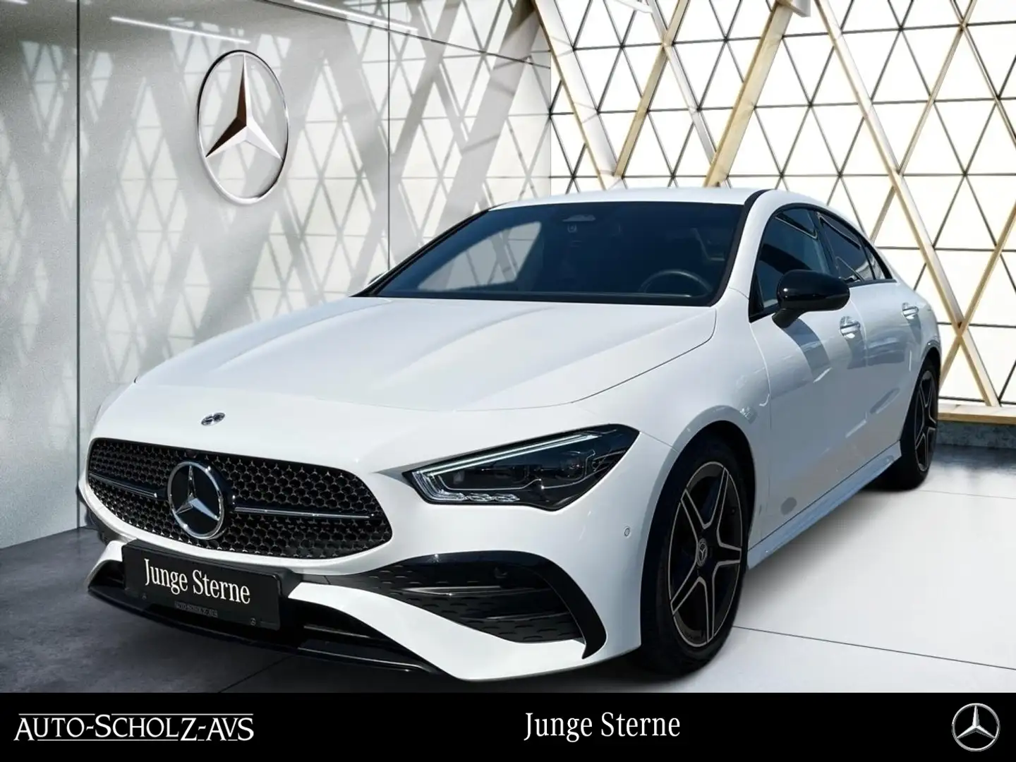 Mercedes-Benz CLA 200 d Coupé AMG Night*Kamera*AmbiLight*8GDCT Bianco - 1