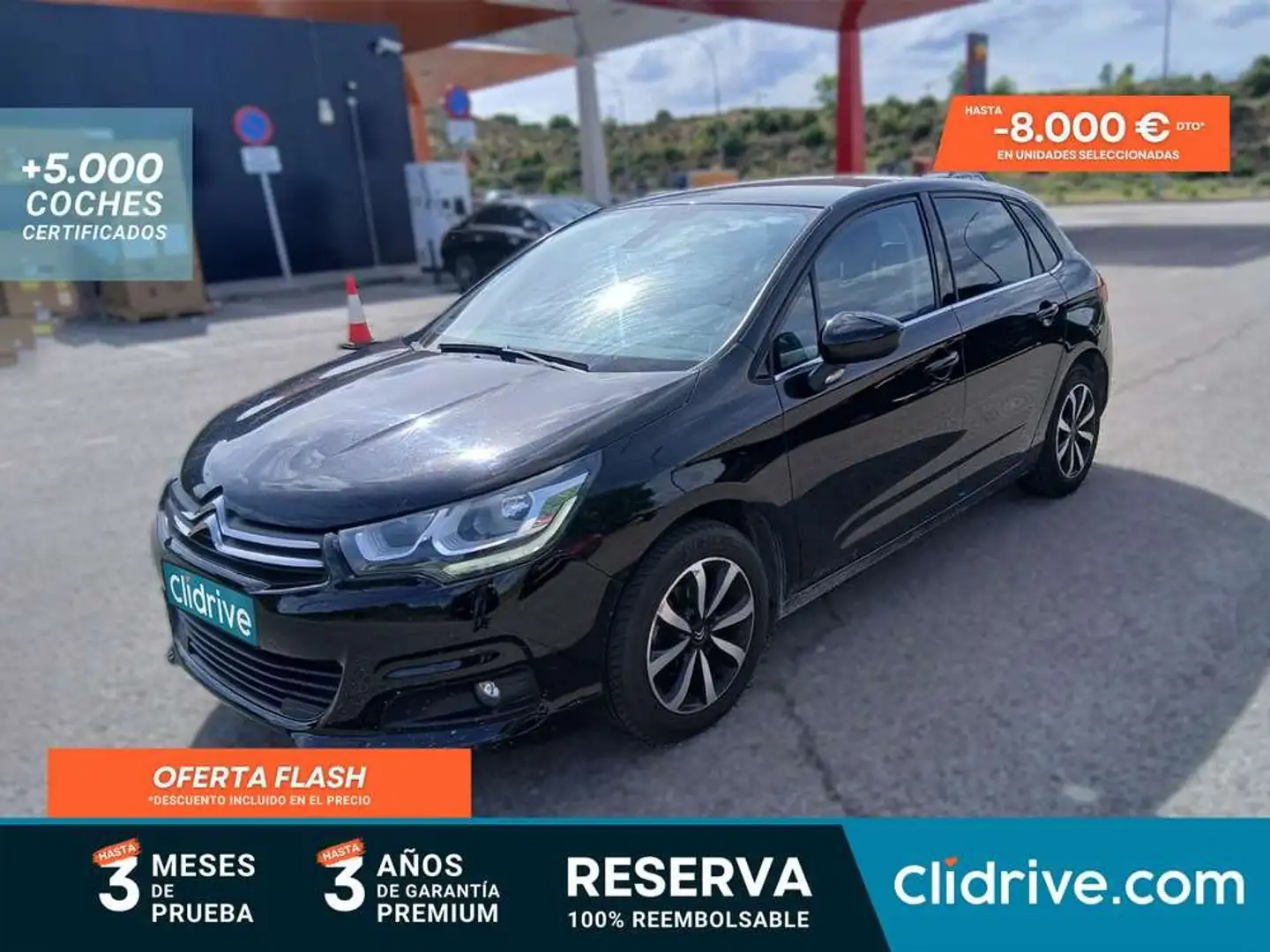 Citroen C4 PureTech 81KW 110CV Tonic Negro - 1