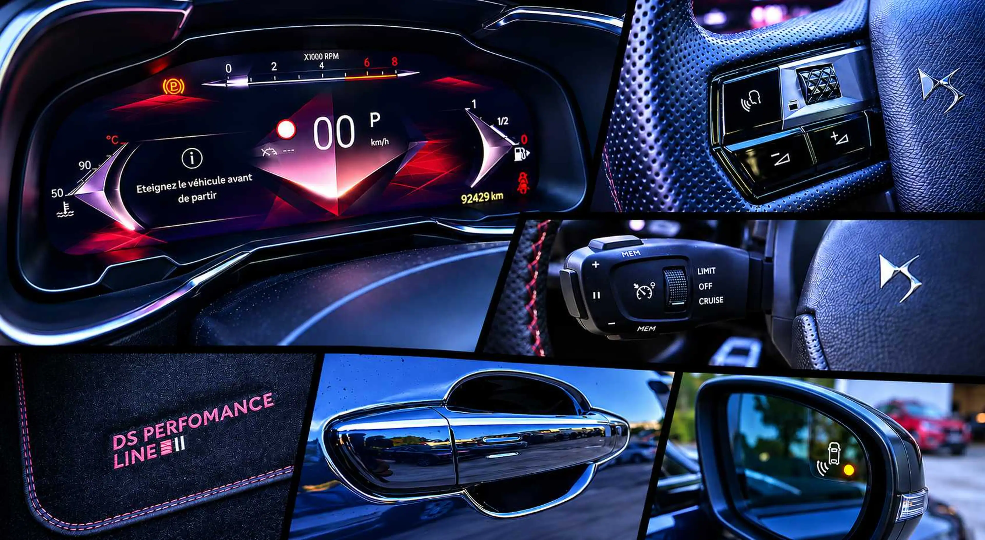 DS Automobiles DS 7 Crossback 1.5 BlueHDi EAT8 Performance Line - Nouveau Moteur - TVA — photo 9