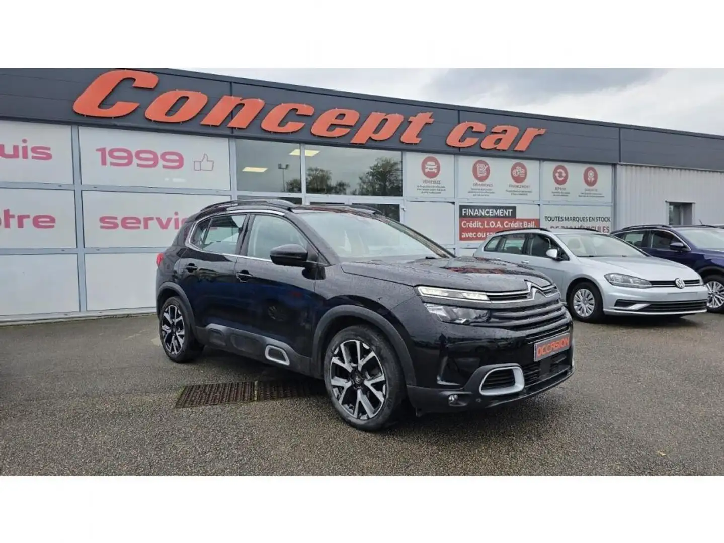 Citroen C5 Aircross Business 1.5 BlueHDi 130cv EAT8 + ATTELAGE + CAMER Noir - 1