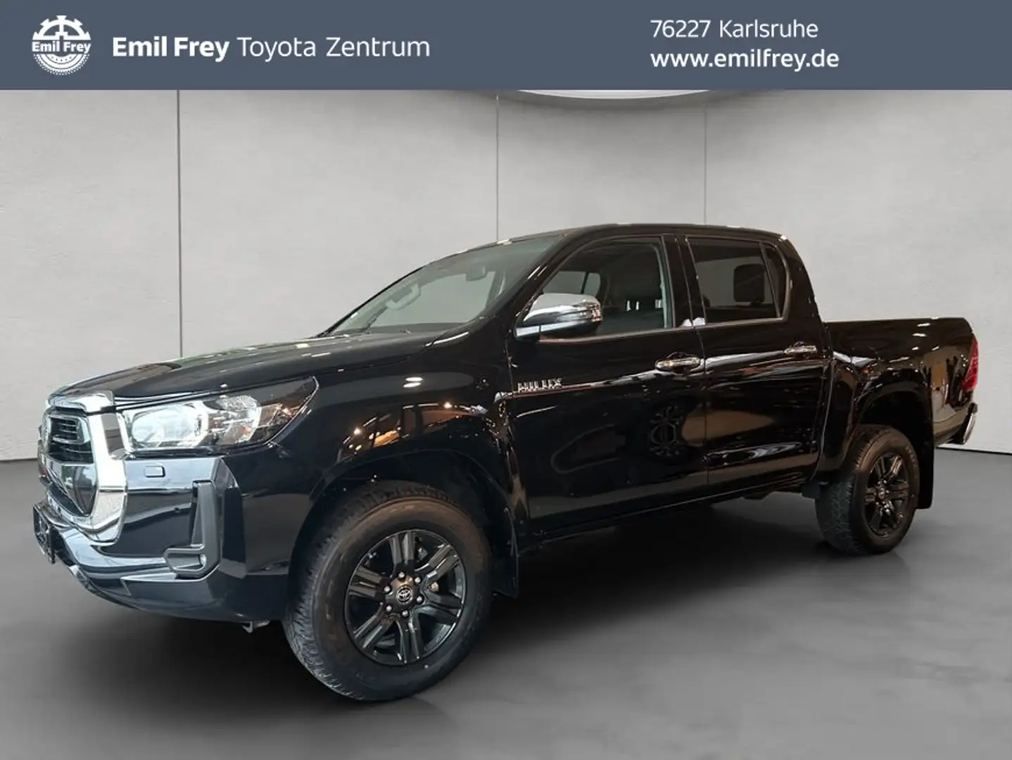 Toyota Hilux Double Cab 2,8 204PS Automatik Comfort AHK Negru - 1