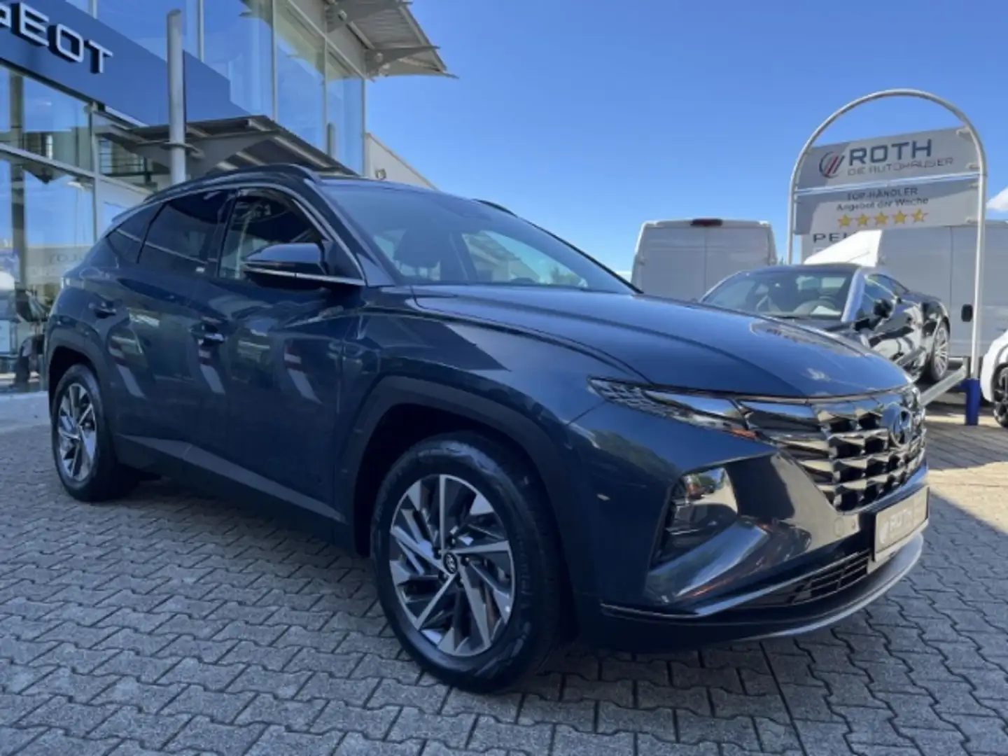 Hyundai TUCSON EU6d 1.6 CRDi 2WD Navi LED Dyn. Kurvenlicht ACC El Blau - 2