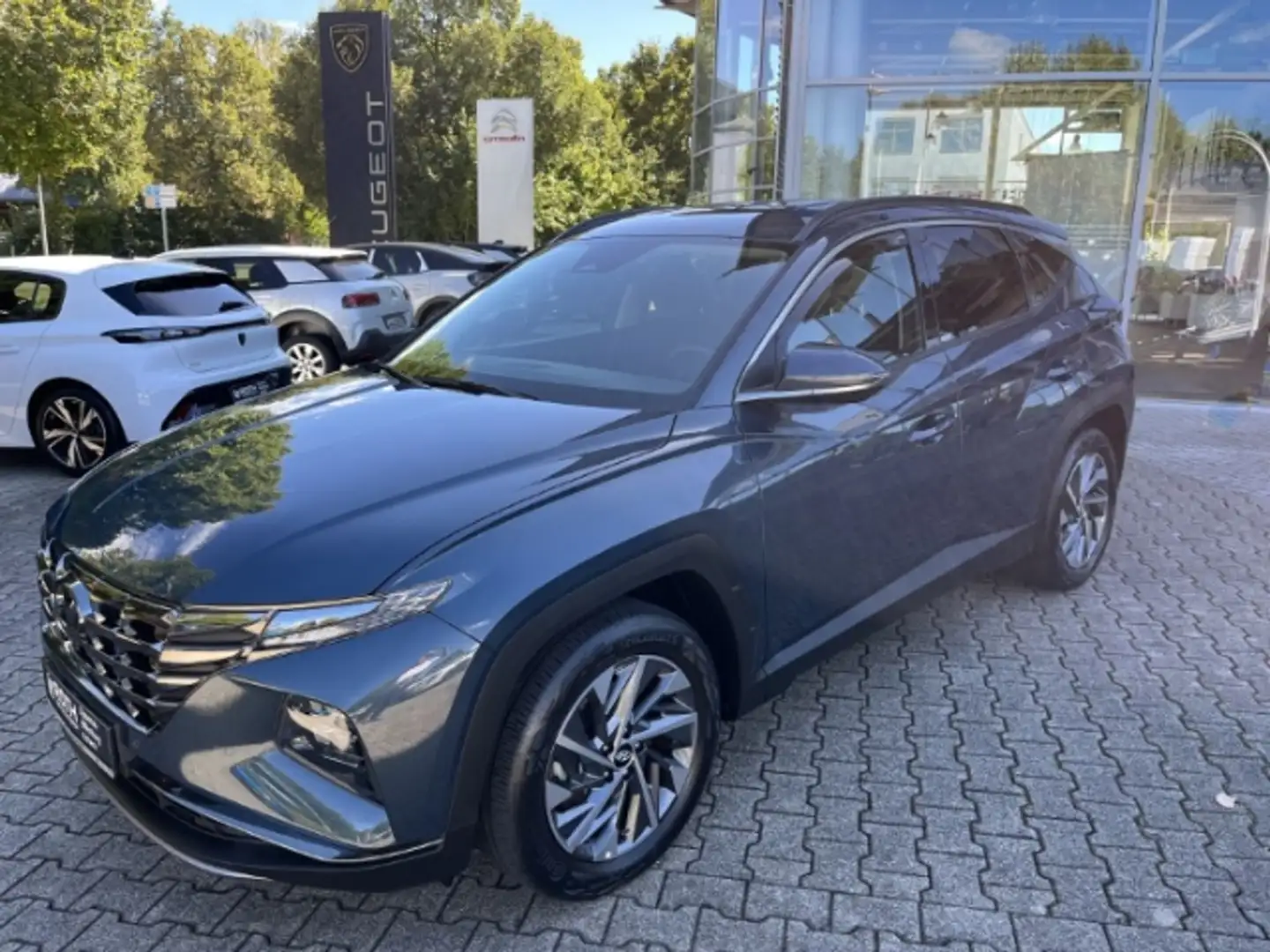 Hyundai TUCSON EU6d 1.6 CRDi 2WD Navi LED Dyn. Kurvenlicht ACC El Blau - 1