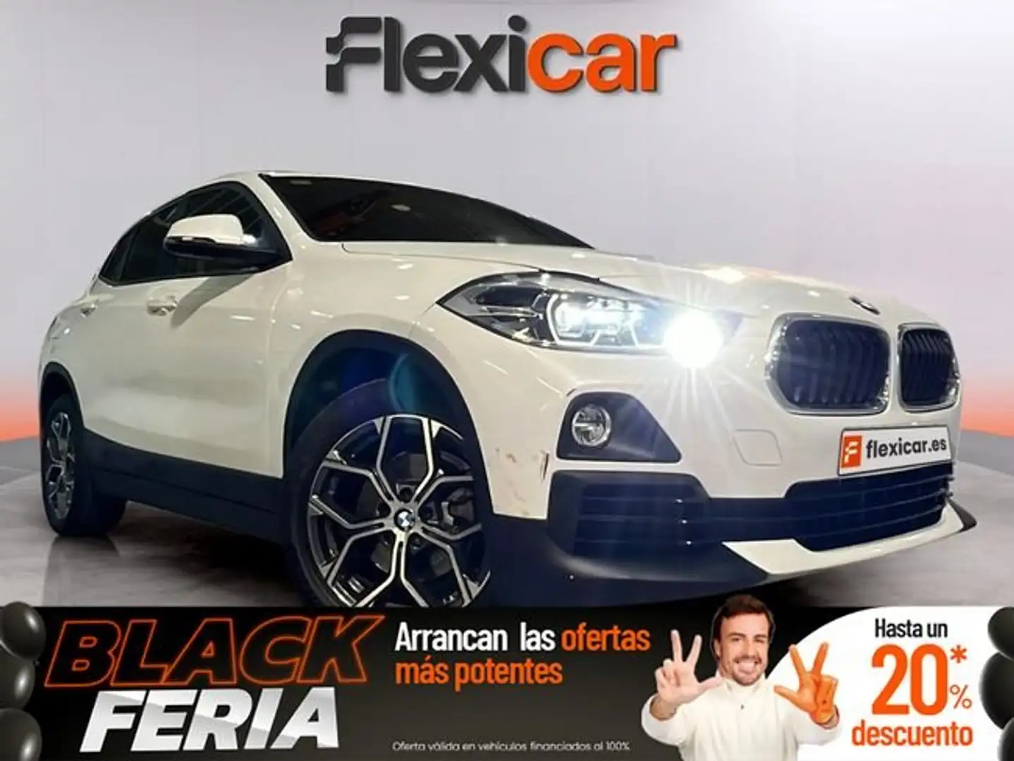 BMW X2 sDrive 18i Blanc - 1