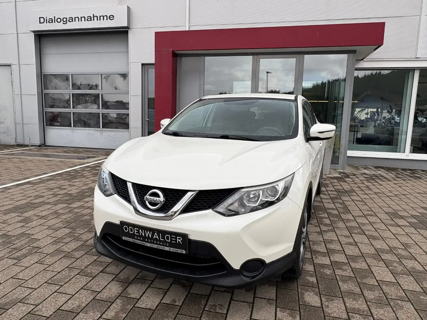 Nissan Qashqai 1.2DIG-T Klima Freisprechanlage Weiß - 1