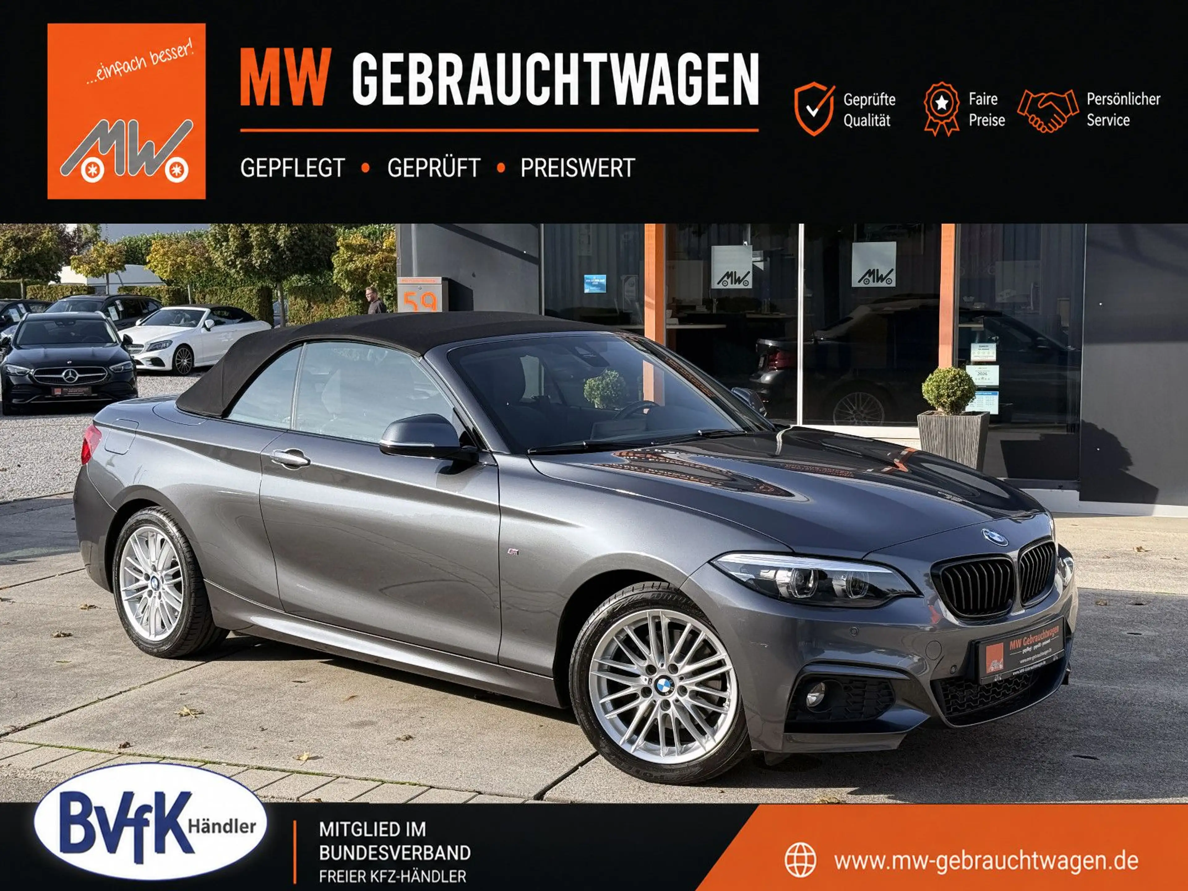 BMW 220 i Cabrio Steptr. M-Sport KAM H&K SHZ LED NAV — photo 3