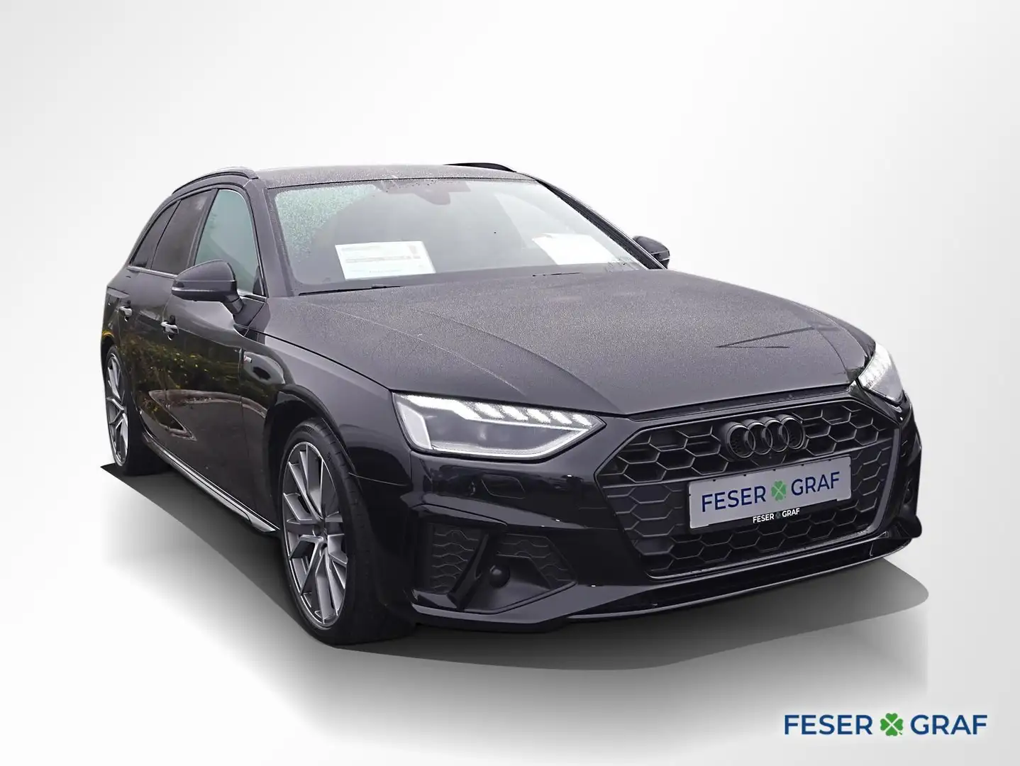 Audi A4 Avant 35 TDI S line Ext. AHK B&O Matrix Navi Zwart - 2